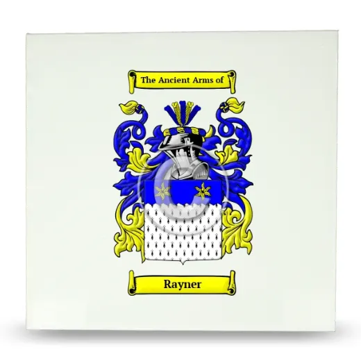 Rayner Large Ceramic Tile with Coat of Arms