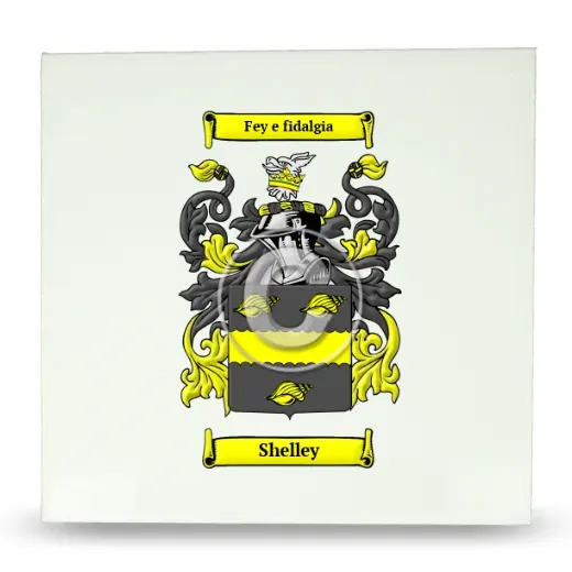 Shelley Large Ceramic Tile with Coat of Arms