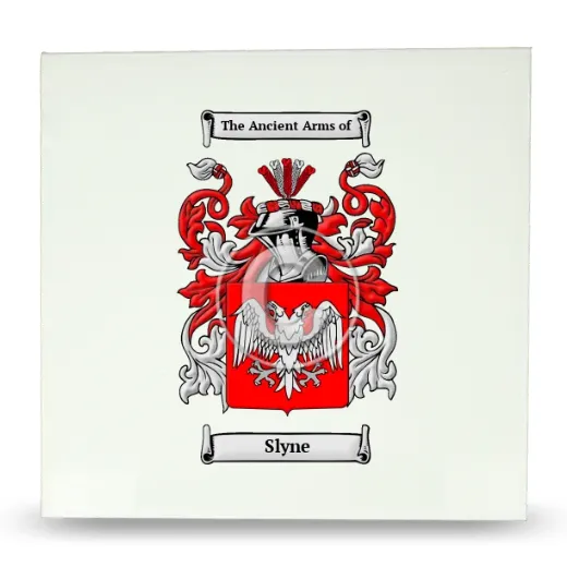 Slyne Large Ceramic Tile with Coat of Arms