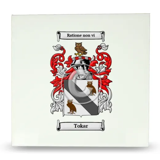 Tokar Large Ceramic Tile with Coat of Arms