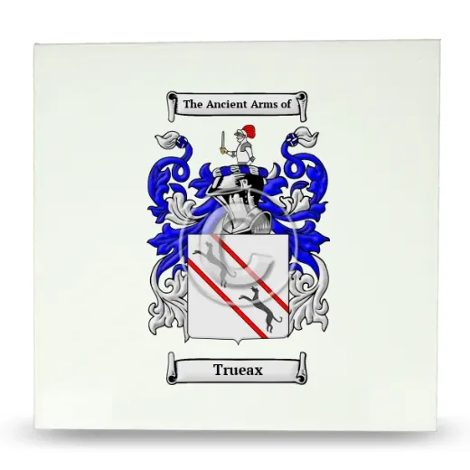 Trueax Large Ceramic Tile with Coat of Arms
