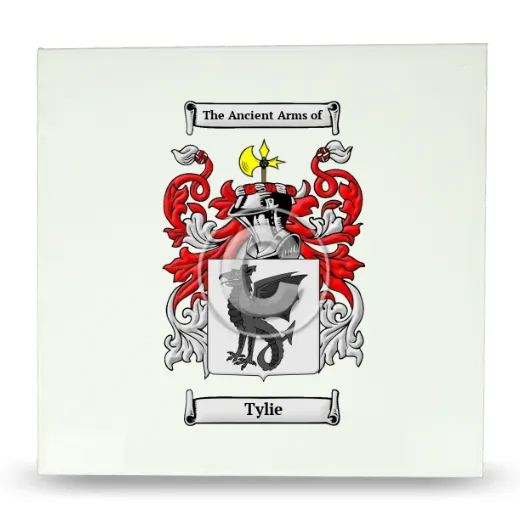 Tylie Large Ceramic Tile with Coat of Arms