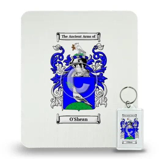 O'Shean Mouse Pad and Keychain Combo Package
