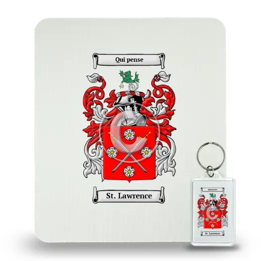 St. Lawrence Mouse Pad and Keychain Combo Package