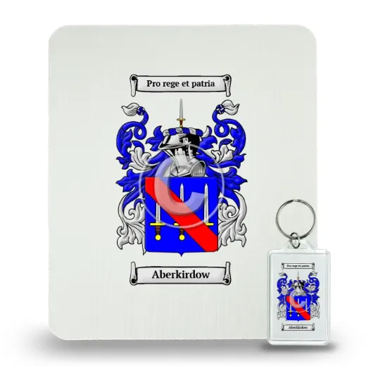 Aberkirdow Mouse Pad and Keychain Combo Package