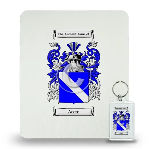 Accre Mouse Pad and Keychain Combo Package