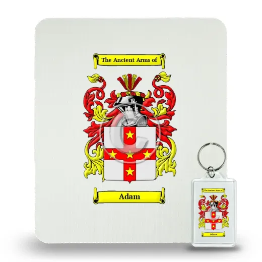 Adam Mouse Pad and Keychain Combo Package