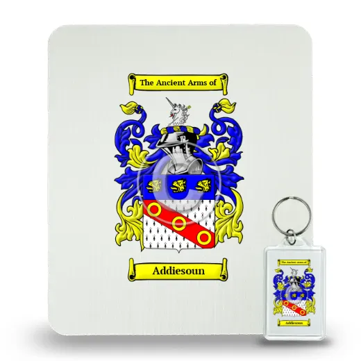 Addiesoun Mouse Pad and Keychain Combo Package