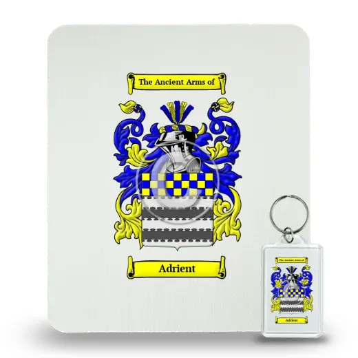 Adrient Mouse Pad and Keychain Combo Package
