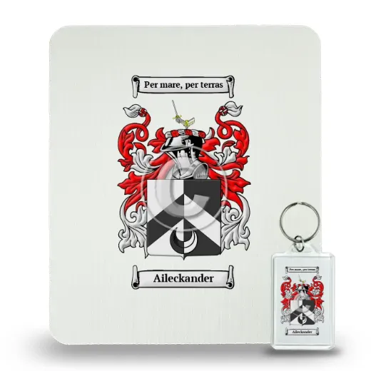 Aileckander Mouse Pad and Keychain Combo Package