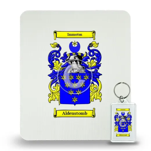 Aldenstomb Mouse Pad and Keychain Combo Package