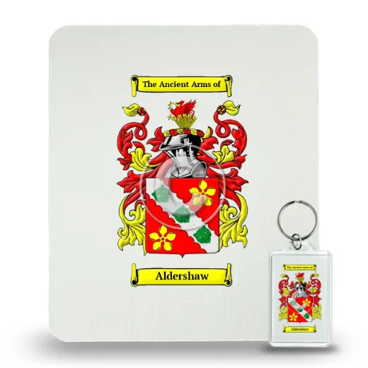 Aldershaw Mouse Pad and Keychain Combo Package