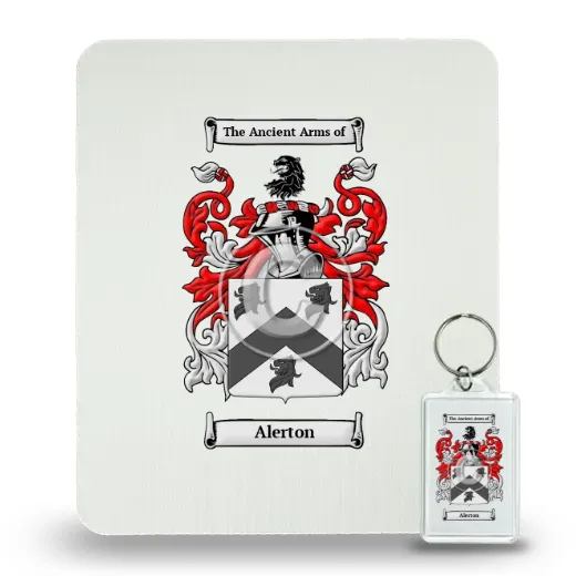 Alerton Mouse Pad and Keychain Combo Package