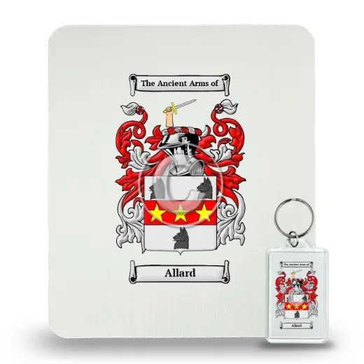 Allard Mouse Pad and Keychain Combo Package
