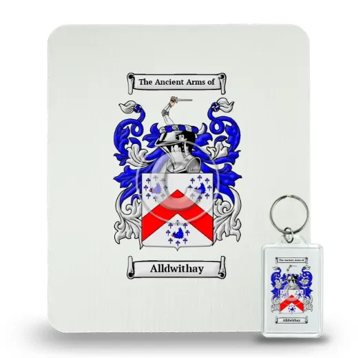 Alldwithay Mouse Pad and Keychain Combo Package