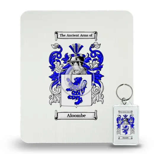 Aloombe Mouse Pad and Keychain Combo Package