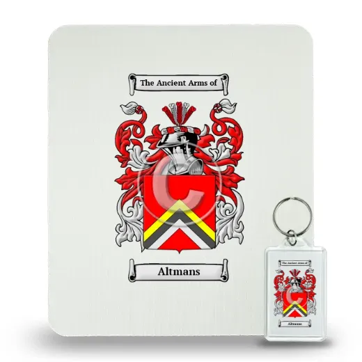 Altmans Mouse Pad and Keychain Combo Package