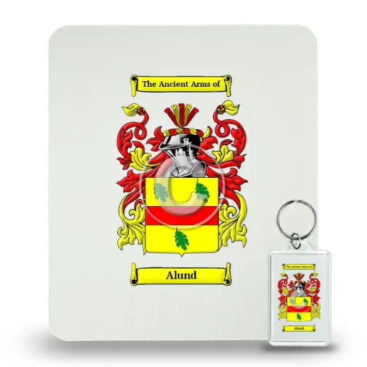 Alund Mouse Pad and Keychain Combo Package