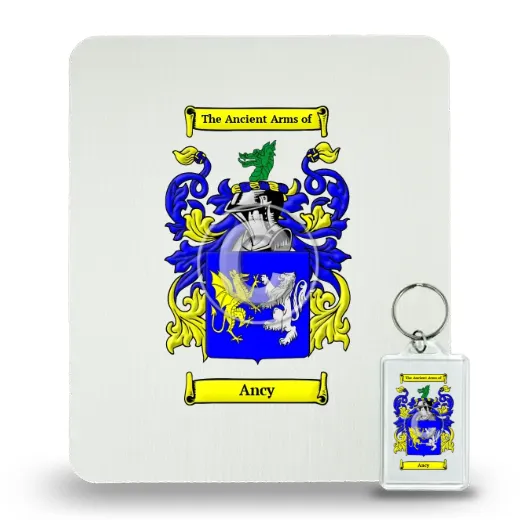 Ancy Mouse Pad and Keychain Combo Package