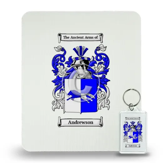 Andrewson Mouse Pad and Keychain Combo Package