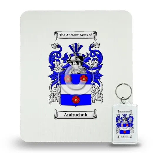 Andruchuk Mouse Pad and Keychain Combo Package