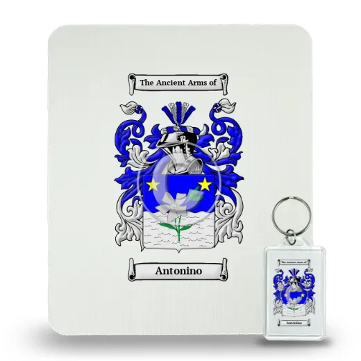 Antonino Mouse Pad and Keychain Combo Package