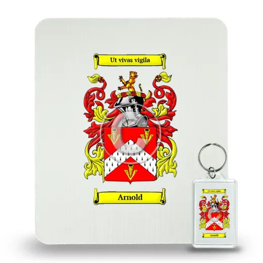 Arnold Mouse Pad and Keychain Combo Package