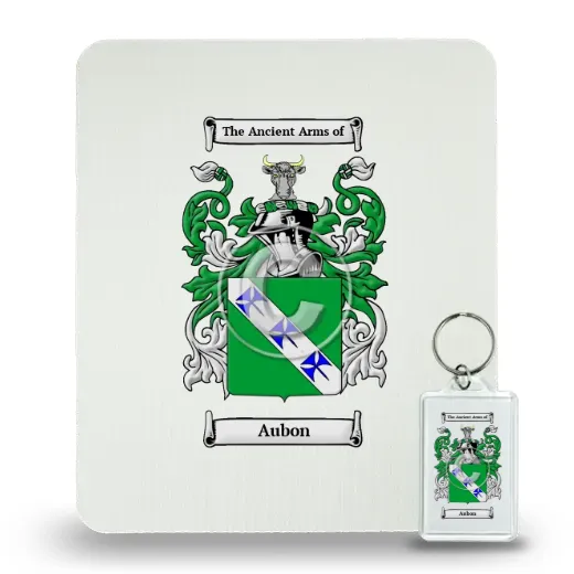 Aubon Mouse Pad and Keychain Combo Package
