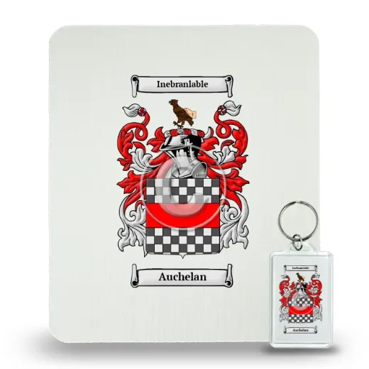 Auchelan Mouse Pad and Keychain Combo Package