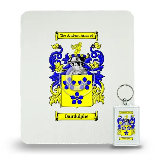 Bairdulphe Mouse Pad and Keychain Combo Package