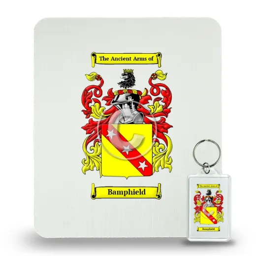 Bamphield Mouse Pad and Keychain Combo Package