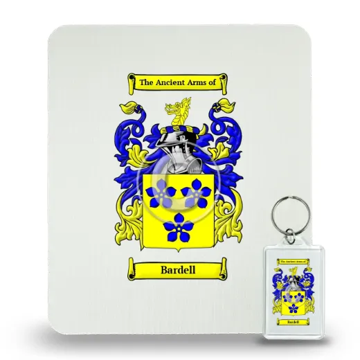 Bardell Mouse Pad and Keychain Combo Package