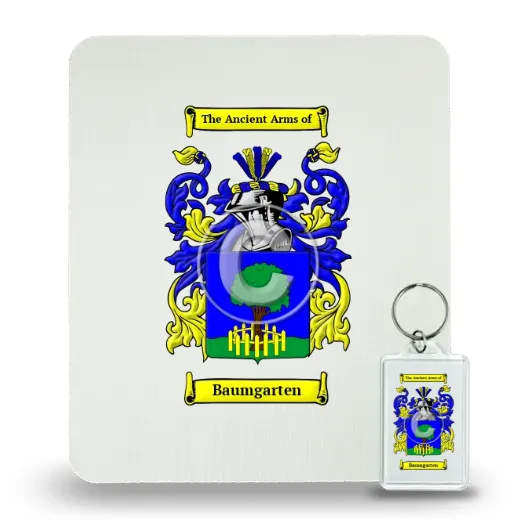 Baumgarten Mouse Pad and Keychain Combo Package