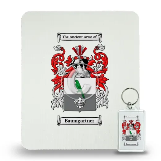 Baumgartner Mouse Pad and Keychain Combo Package