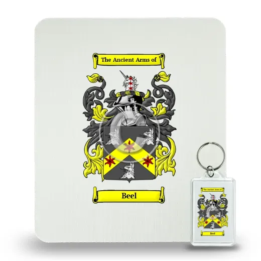 Beel Mouse Pad and Keychain Combo Package