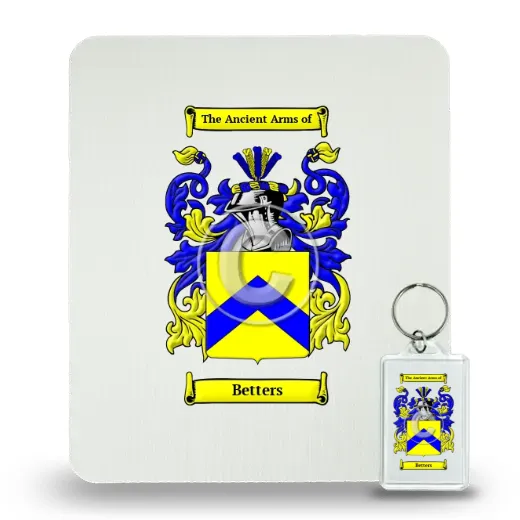 Betters Mouse Pad and Keychain Combo Package