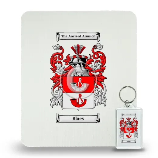 Blaes Mouse Pad and Keychain Combo Package