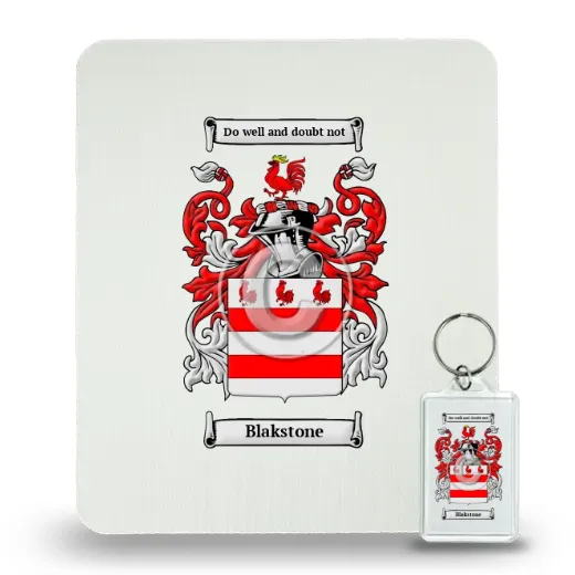 Blakstone Mouse Pad and Keychain Combo Package