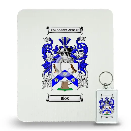 Blox Mouse Pad and Keychain Combo Package