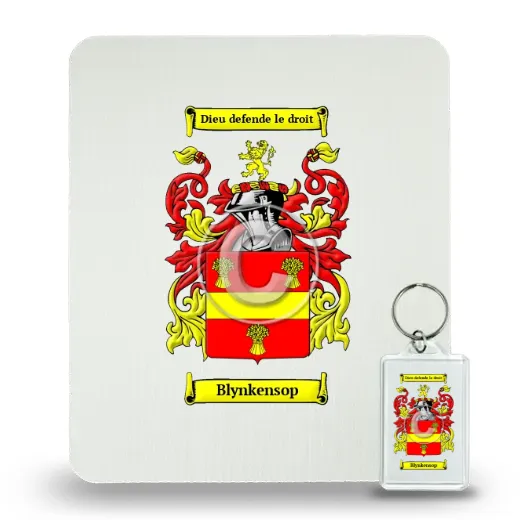 Blynkensop Mouse Pad and Keychain Combo Package