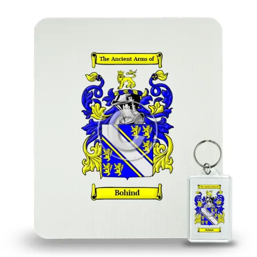 Bohind Mouse Pad and Keychain Combo Package