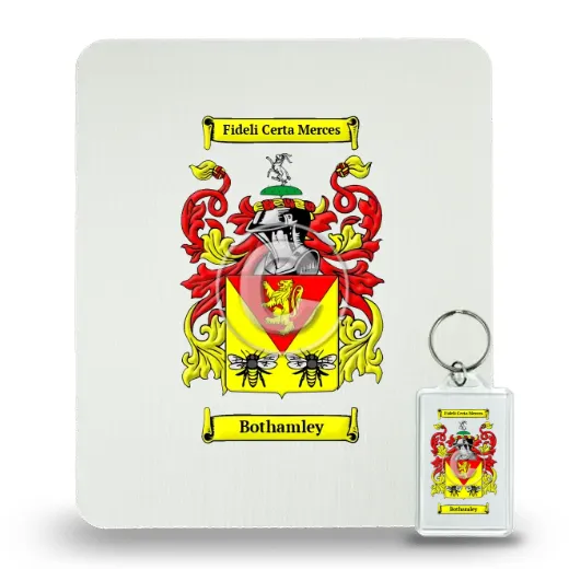 Bothamley Mouse Pad and Keychain Combo Package