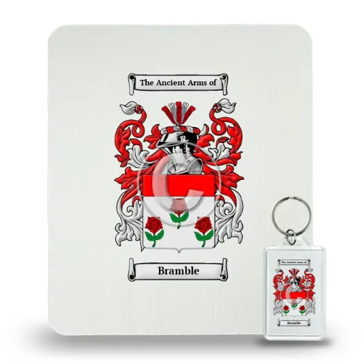 Bramble Mouse Pad and Keychain Combo Package