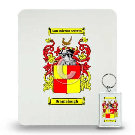 Bramelough Mouse Pad and Keychain Combo Package