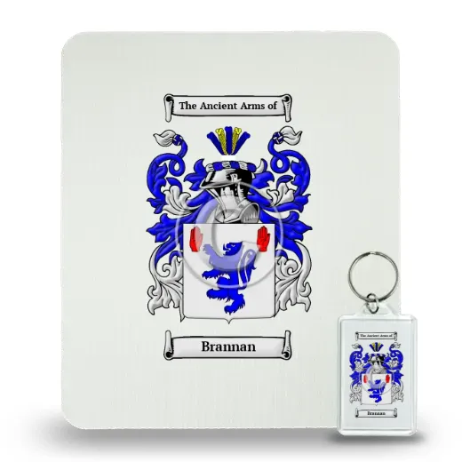 Brannan Mouse Pad and Keychain Combo Package