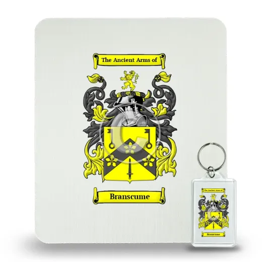 Branscume Mouse Pad and Keychain Combo Package
