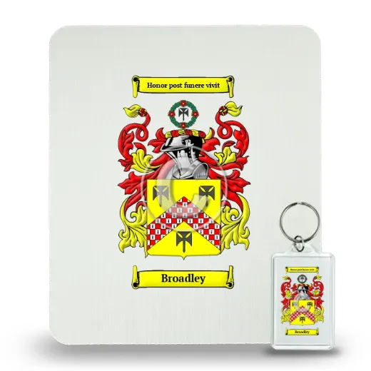 Broadley Mouse Pad and Keychain Combo Package