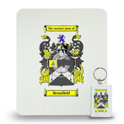 Brumfield Mouse Pad and Keychain Combo Package