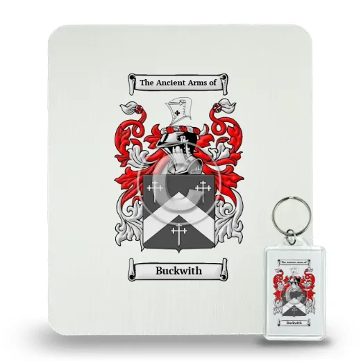 Buckwith Mouse Pad and Keychain Combo Package