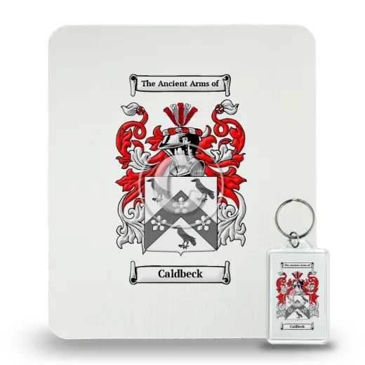 Caldbeck Mouse Pad and Keychain Combo Package